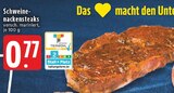 Schweinenackensteaks bei E center im Prospekt "" für 0,77 €