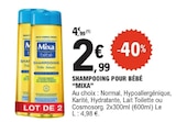 Shampooing pour bébé - MIXA dans le catalogue E.Leclerc