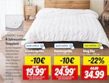 4-Jahreszeiten-Steppbett Angebote von LIVARNO home bei Lidl Eisenach für 19,99 €