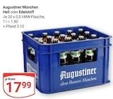 Aktuelle Augustiner Angebote bei GLOBUS in Leipzig Aktuelles Hell Angebot bei GLOBUS in Leipzig ab 17,99 €