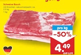 Schweine-Bauch für 4,49 € bei Netto Marken-Discount im Angebot Schweine-Bauch im aktuellen Netto Marken-Discount Prospekt