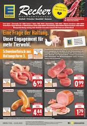 Aktueller EDEKA Prospekt mit Bratwurst, "Aktuelle Angebote", Seite 1