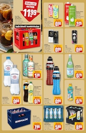 Tafelwasser Angebote im Prospekt "Dein Markt" von REWE auf Seite 22
