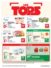 Promos Lait dans le catalogue "LES TOPS" de Auchan Supermarché Lait en promo dans le catalogue Auchan Supermarché à la page 10