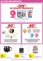 Offre Disney dans le catalogue Carrefour du moment à la page 22