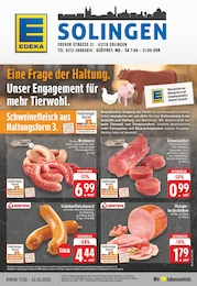 EDEKA Prospekt für Solingen: "Aktuelle Angebote", 24 Seiten, 17.02.2025 - 22.02.2025