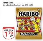 Minis im Angebot bei GLOBUS in Gera Minis Angebote von Haribo bei GLOBUS Gera für 1,79 €