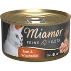 Miamor Feine Fil. Thun. & Wachtelei 100 g bei Zookauf im Prospekt "" für 0,99 €