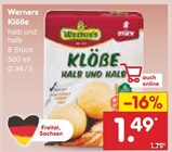 Klöße halb und halb von Werners im aktuellen Netto Marken-Discount Prospekt für 1,49 €