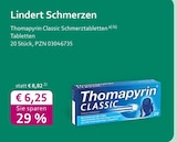 mea - meine apotheke - Classic Schmerztabletten Angebot im Prospekt Classic Schmerztabletten bei mea - meine apotheke im Prospekt "" für 6,25 €