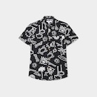 Chemise manches courtes noir garçon dans le catalogue La Halle