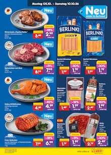 Braten im aktuellen Netto Marken-Discount Prospekt (Cottbus) Braten im Netto Marken-Discount Prospekt "Aktuelle Angebote" mit 70 Seiten (Cottbus)