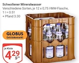 Schwollener Mineralwasser bei GLOBUS im Prospekt "" für 4,29 €