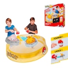 Arène et 2 spinners - POKEMON en promo chez Carrefour Saint-Malo à 26,99 €