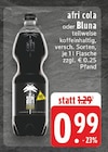 afri cola oder bluna Angebote bei EDEKA Delbrück für 0,99 €