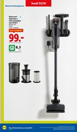 Aspirateur Balai Angebote im Prospekt "Ca vaut le coup." von Lidl Aspirateur Balai Angebote im Prospekt "Ca vaut le coup." von Lidl auf Seite 44