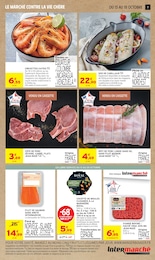 Prix et réduction Filet mignon de porc dans le prospectus Intermarché Super en cours Offre Filet mignon de porc dans le catalogue Intermarché Super du moment à la page 7