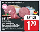 Sportsalami von Bauern Gut im aktuellen EDEKA Prospekt
