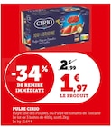 Pulpe - Cirio - Super U à Montpellier Pulpe - Cirio en promo chez Super U Montpellier à 1,97 €