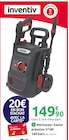 Nettoyeur haute pression V140 - inventiv - Mr. Bricolage à Nantes Nettoyeur haute pression V140 - inventiv en promo chez Mr. Bricolage Nantes à 149,90 €
