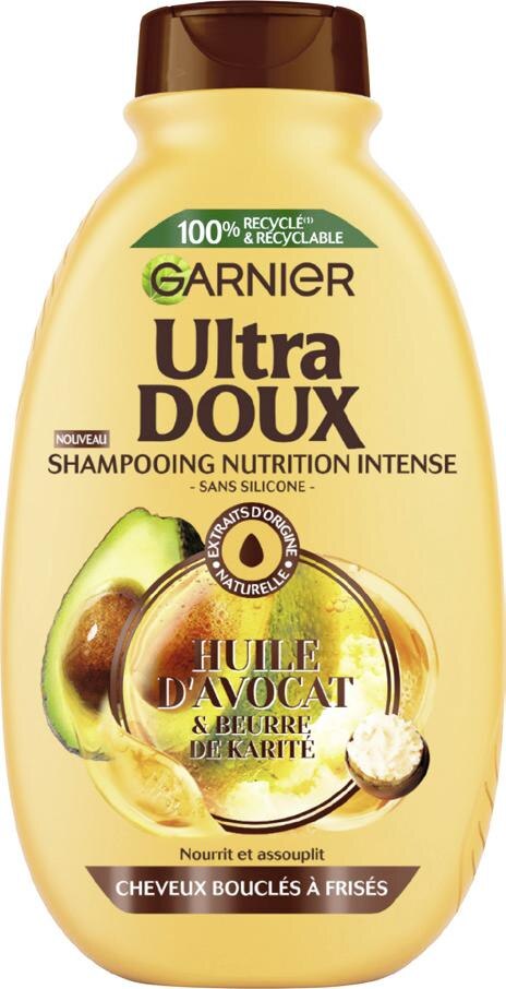 Shampooing Nutrition Intense Avocat Karité Ultra Doux