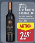Gran Reserva Cariñena DOP im ALDI Nord Prospekt Gran Reserva Cariñena DOP von Señorio de Gayán im aktuellen ALDI Nord Prospekt für 2,49 €
