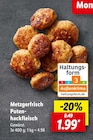 Puten-hackfleisch Angebote von Metzgerfrisch bei Lidl Gladbeck für 1,99 €