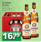 Weißbier im Angebot bei Getränke Paradies in Gelsenkirchen Weißbier Angebote von ERDINGER bei Getränke Paradies Gelsenkirchen für 16,99 €