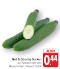 EDEKA - Gurken Angebot im Prospekt Gurken bei EDEKA im Prospekt "" für 0,44 €