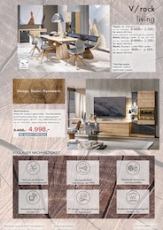 Stuhl im Möbel Inhofer Prospekt "VOGLAUER" auf Seite 5