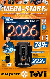 Aktueller expert TeVi Elektromärkte Prospekt in Berglern und Umgebung, "Top Angebote" mit 8 Seiten, 26.12.2025 - 05.01.2026