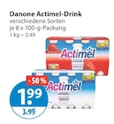 Actimel-Drink im V-Markt Prospekt Actimel-Drink von Danone im aktuellen V-Markt Prospekt für 1,99 €