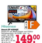 Smart-TV 40E4QT Angebote von Hisense bei E center Gaggenau für 149,00 €