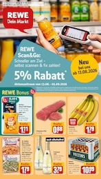 REWE Prospekt für Hamburg: "Dein Markt", 30 Seiten, 10.08.2026 - 15.08.2026