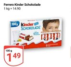 Kinder Schokolade im Angebot bei GLOBUS in Erlangen Kinder Schokolade Angebote von Ferrero bei GLOBUS Erlangen für 1,49 €