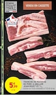 Tranche de poitrine de porc à griller - JEAN ROZÉ en promo chez Intermarché Tranche de poitrine de porc à griller - JEAN ROZÉ dans le catalogue Intermarché
