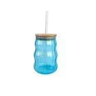 Verre + paille strié bleu - Carrefour Market à Bastia Verre + paille strié bleu en promo chez Carrefour Market Bastia à 2,99 €