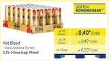 Aktuelle Energydrink Angebote bei METRO in Dorsten Aktuelles Hot Blood Angebot bei METRO in Dorsten ab 0,48 €