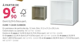 Mr.Bricolage Boulazac - Promo Cube 1 Case Cubbox Promo Cube 1 Case Cubbox à 9,90 € dans le catalogue Mr.Bricolage à Boulazac