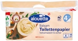 Toilettenpapier Balsam 4-lagig im Rossmann Prospekt Toilettenpapier Balsam 4-lagig von Alouette im aktuellen Rossmann Prospekt für 3,69 €