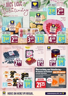 EDEKA Prospekt der Woche "Top Angebote" Seite 2, 09.02.2026 bis 14.02.2026 für Hamburg Aktueller EDEKA Prospekt "Top Angebote" Seite 2 von 29 Seiten für Hamburg