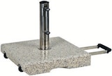 Trolley-Granitschirmständer im Angebot bei Hagebaumarkt in Oberhausen Trolley-Granitschirmständer Angebote von Casaya bei Hagebaumarkt Oberhausen für 109,00 €