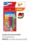 Jumbo Grip Buntstifte von Faber-Castell für 9,99 € bei Müller im Angebot Jumbo Grip Buntstifte von Faber-Castell im aktuellen Müller Prospekt