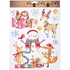 Fensterbild Kinder, Schneemann mit Igel (A3) bei dm-drogerie markt im Prospekt "" für 2,75 €