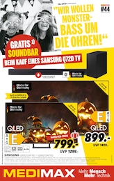 Aktueller MEDIMAX Prospekt, "WIR WOLLEN MONSTER-BASS UM DIE OHREN!", mit Angeboten der Woche, gültig von 25.10.2024 bis 25.10.2024