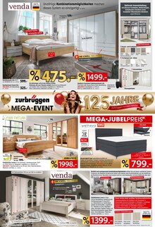 Boxspringbett im Zurbrüggen Prospekt "MEGA-EVENT" mit 18 Seiten (Essen)