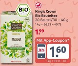 Bio Beuteltee Angebote von King’s Crown bei Rossmann Dülmen für 1,60 €