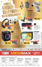 Computer im MEDIMAX Prospekt in Hanau Aktueller MEDIMAX Prospekt mit Computer, "GROSSE WIEDERERÖFFNUNG NACH TOTALUMBAU IN LIMBURG CITY!", Seite 8
