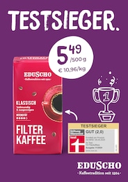 Kaffee im Tchibo im Supermarkt Prospekt TESTSIEGER. auf S. 1