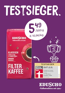 Kaffee im Tchibo im Supermarkt Prospekt "TESTSIEGER." mit 2 Seiten (Bergheim)